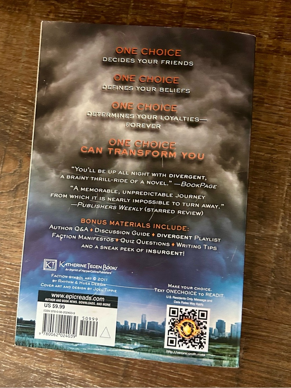 Divergent by Veronica Roth - Paperback Book - Picture 2 of 4